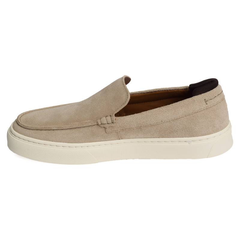 CASUAL HILFIGER SUEDE LOAFER 4985 Beige, Mocassins Tommy Hilfiger