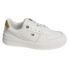 ESSENTIAL BASKET SNEAKER GOLD 8076 Blanc, Sneakers basses Tommy Hilfiger