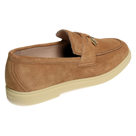 CARTER 5065 Camel, Mocassins Alpe