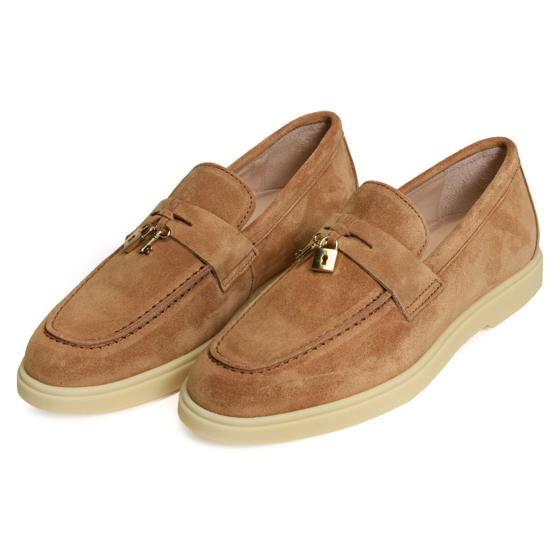 CARTER 5065 Camel, Mocassins Alpe