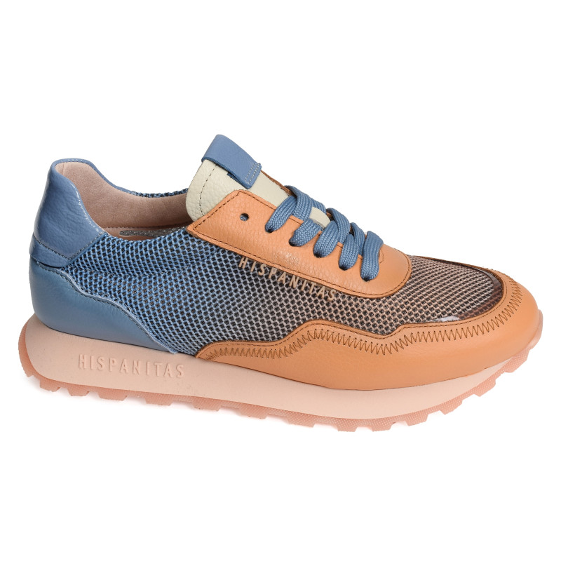 LOIRA 243231 Orange Bleu, Baskets running Hispanitas