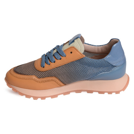 LOIRA 243231 Orange Bleu, Baskets running Hispanitas