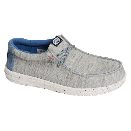 WALLY JERSEY Gris, Chaussures basses HeyDude