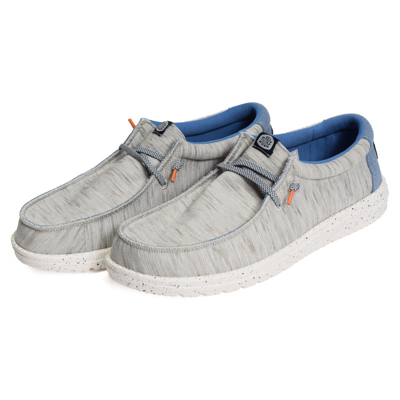 WALLY JERSEY Gris, Chaussures basses HeyDude