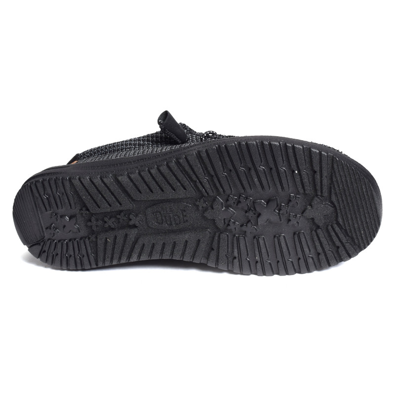 WALLY SPORT MESH Noir Noir, Chaussures basses HeyDude