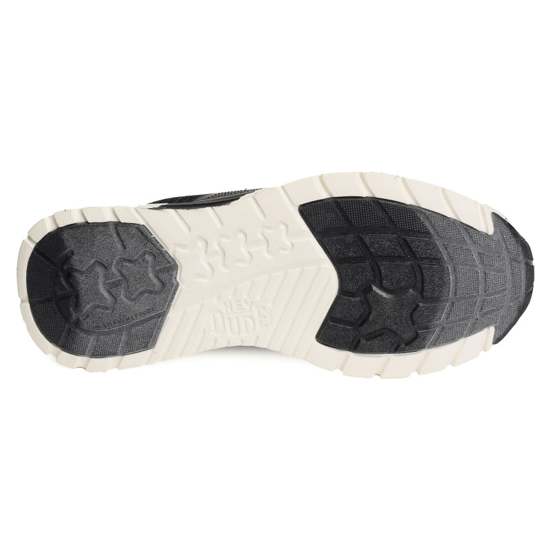 SIROCCO M SPORT MODE Noir Blanc, Chaussures basses HeyDude