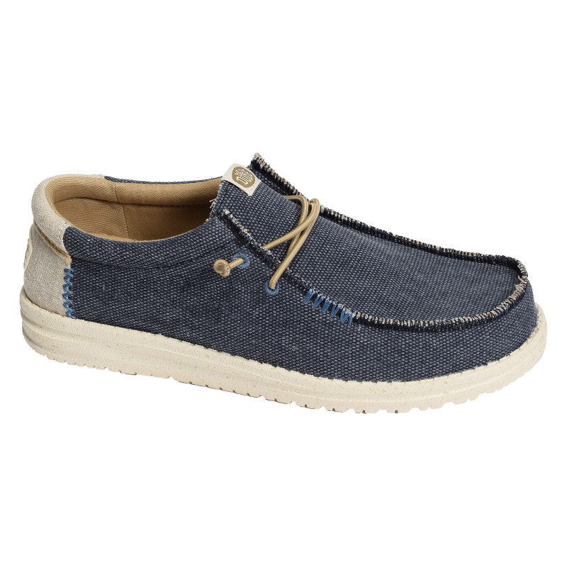 WALLY COASTLINE JUTE Marine, Chaussures basses HeyDude