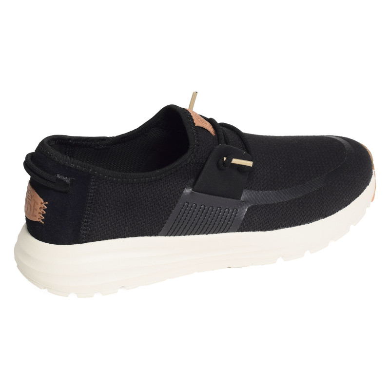 SIROCCO M NEUTRALS Noir Blanc, Chaussures basses HeyDude