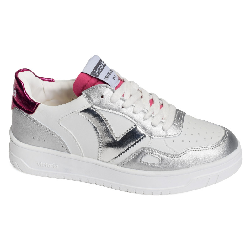 1257120 Argent, Sneakers basses Victoria