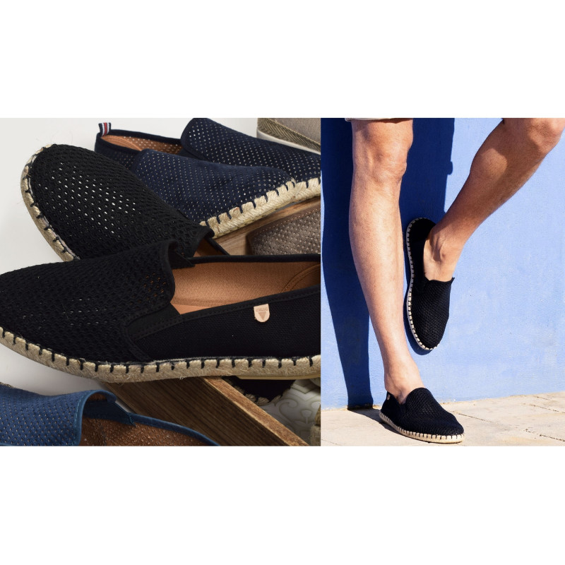 TOM REJILLA Noir, Espadrilles Verbenas