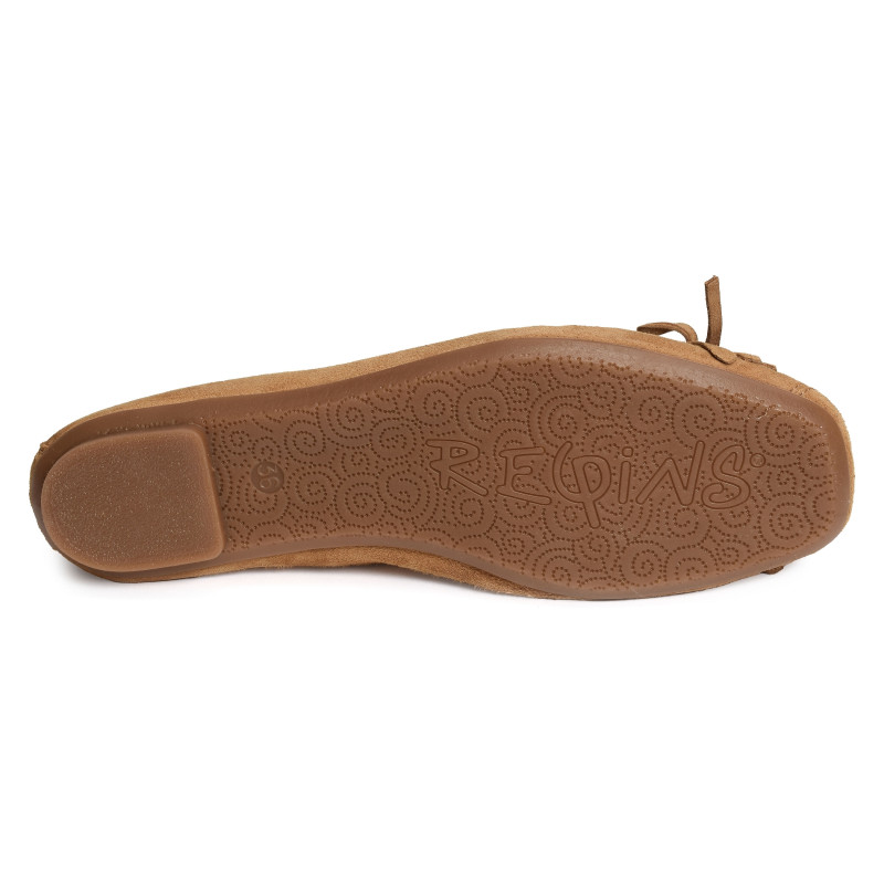 HINDI Marron, Ballerines Reqins