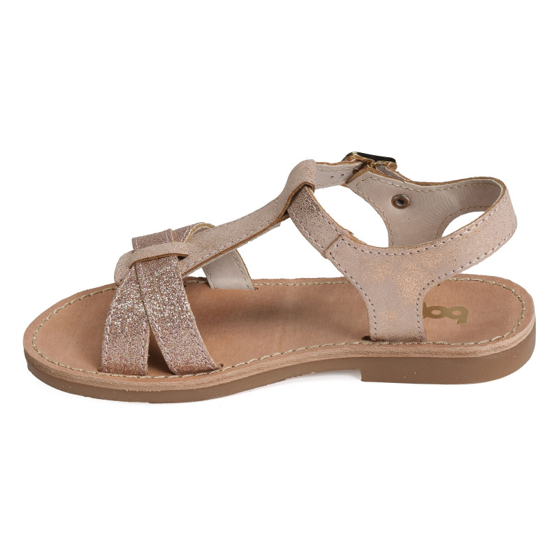 EZIPA Nude, Sandales plates & Nu-Pieds Bopy