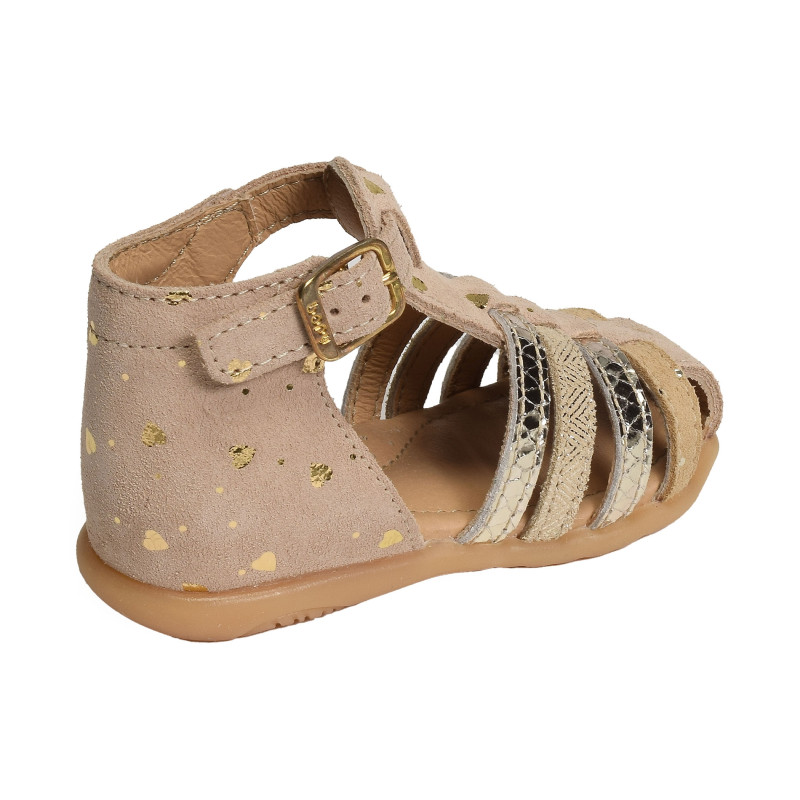 ZEPA Beige, Sandales plates & Nu-Pieds Bopy