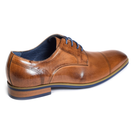 VATRELI Cognac, Chaussures de Ville Kdopa