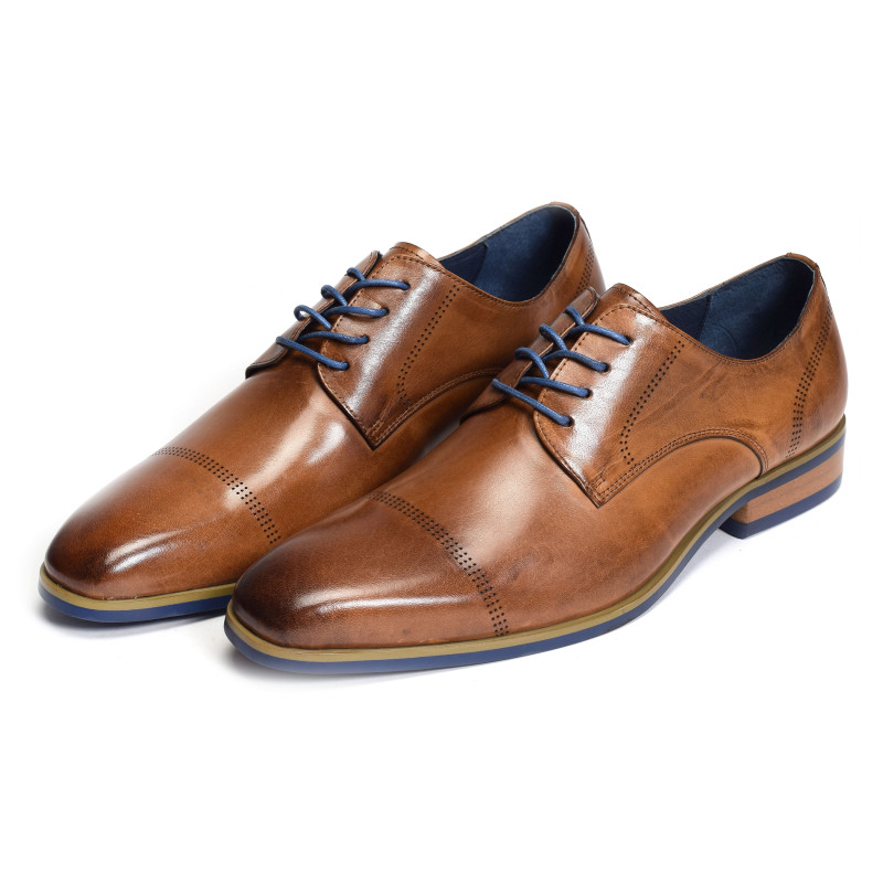 VATRELI Cognac, Chaussures de Ville Kdopa