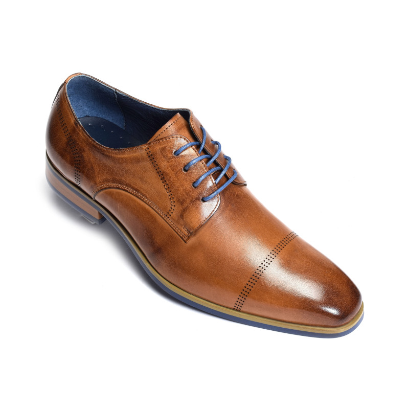 VATRELI Cognac, Chaussures de Ville Kdopa