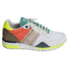 C1308 Blanc Multicolore, Baskets running Cetti