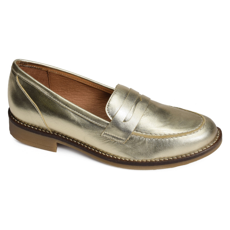 7428 Or, Mocassins Maroli