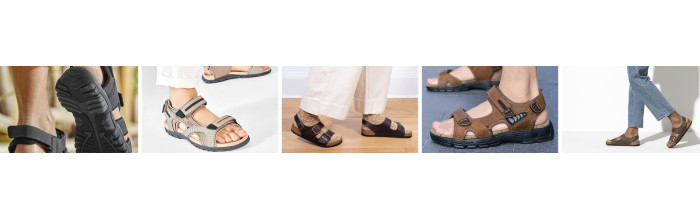 Sandales plates & Nu-Pieds - Homme